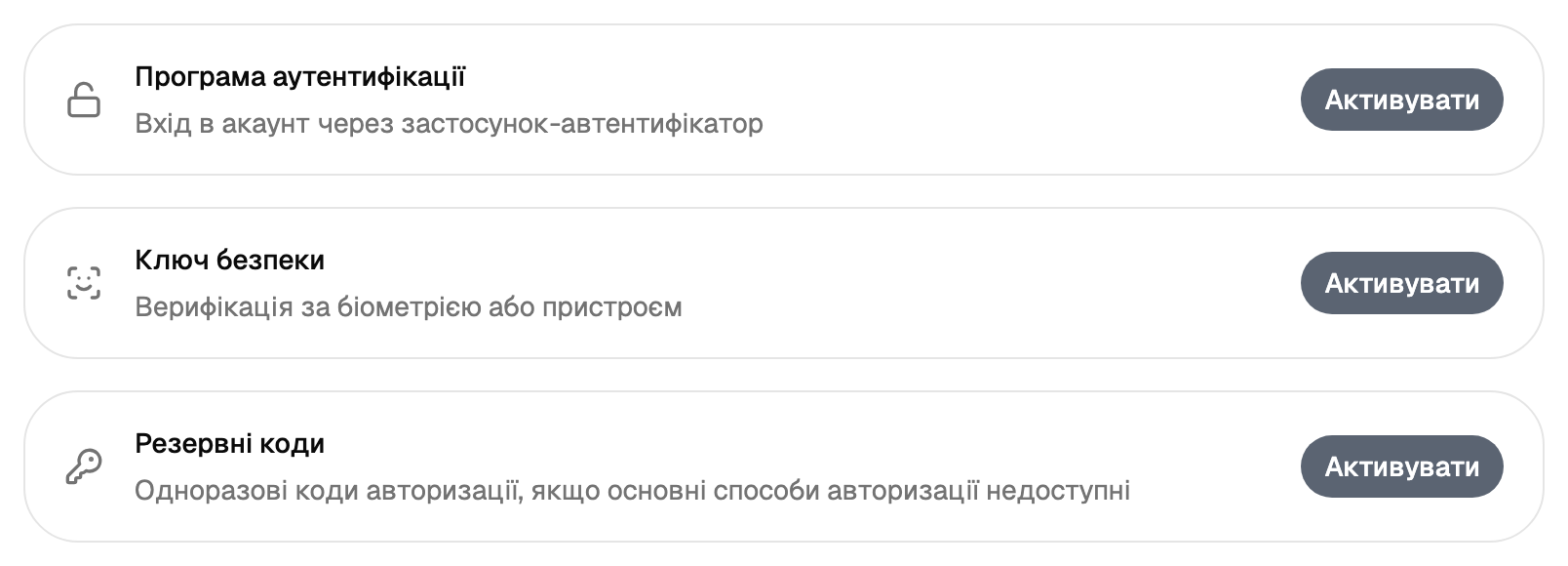 Методи другого фактора